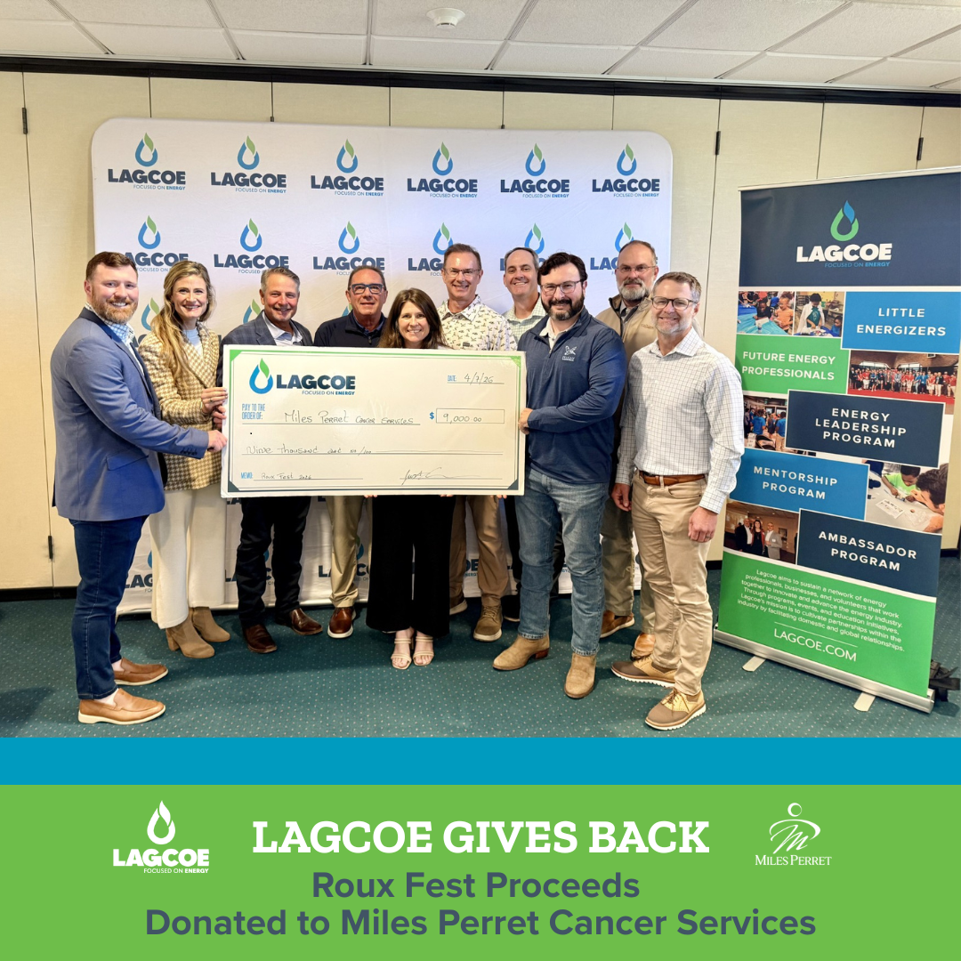 Lagcoe Donates Portion of Roux Fest Proceeds to Miles Perret Cancer Services photo