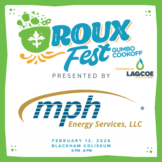 Lagcoe Announces MPH Energy Services as Presenting Sponsor of Roux Fest photo